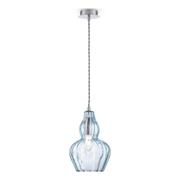 Maytoni MOD238-PL-01-BL - Luster na sajli EUSTOMA 1xE14/40W/230V plava