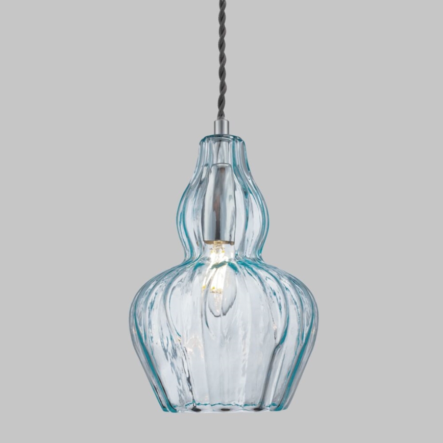 Maytoni MOD238-PL-01-BL - Luster na sajli EUSTOMA 1xE14/40W/230V plava