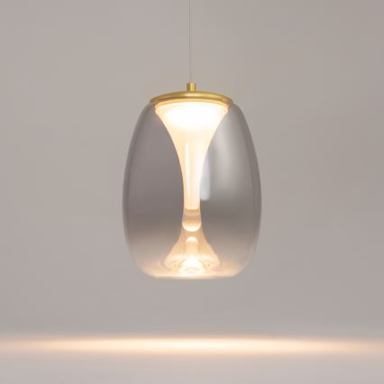 Maytoni MOD282PL-L8G3K - LED Luster na sajli SPLASH LED/7W/230V 3000K zlatna