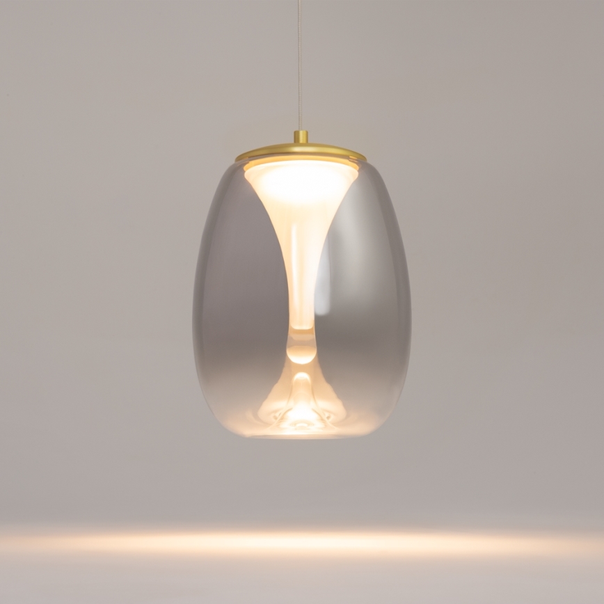 Maytoni MOD282PL-L8G3K - LED Luster na sajli SPLASH LED/7W/230V 3000K zlatna