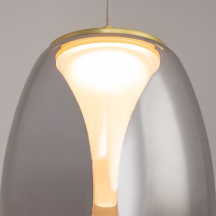 Maytoni MOD282PL-L8G3K - LED Luster na sajli SPLASH LED/7W/230V 3000K zlatna