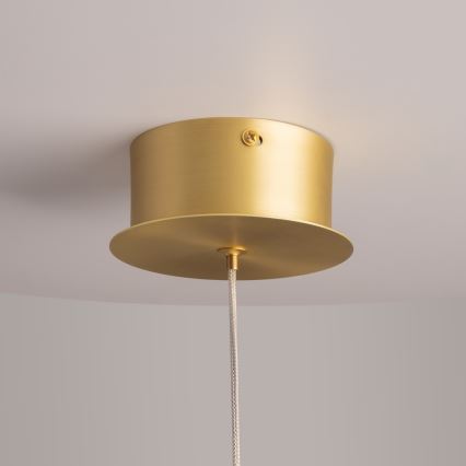 Maytoni MOD282PL-L8G3K - LED Luster na sajli SPLASH LED/7W/230V 3000K zlatna