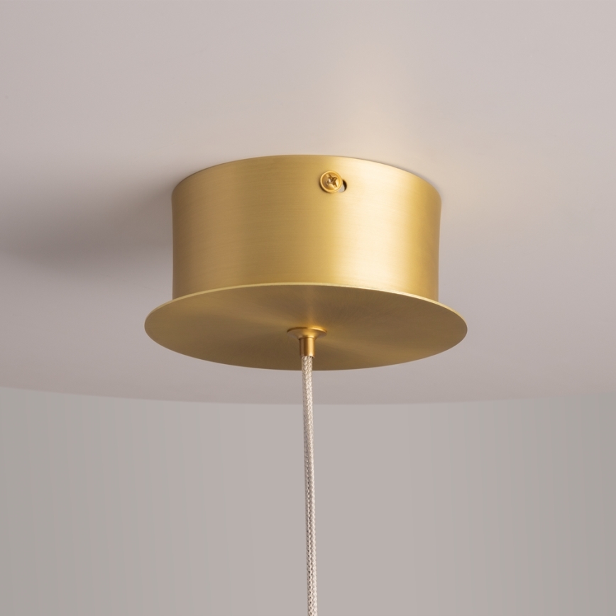 Maytoni MOD282PL-L8G3K - LED Luster na sajli SPLASH LED/7W/230V 3000K zlatna