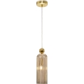 Maytoni MOD302PL-01CG - Luster na sajli ANTIC 1xE14/40W/230V zlatna/bež