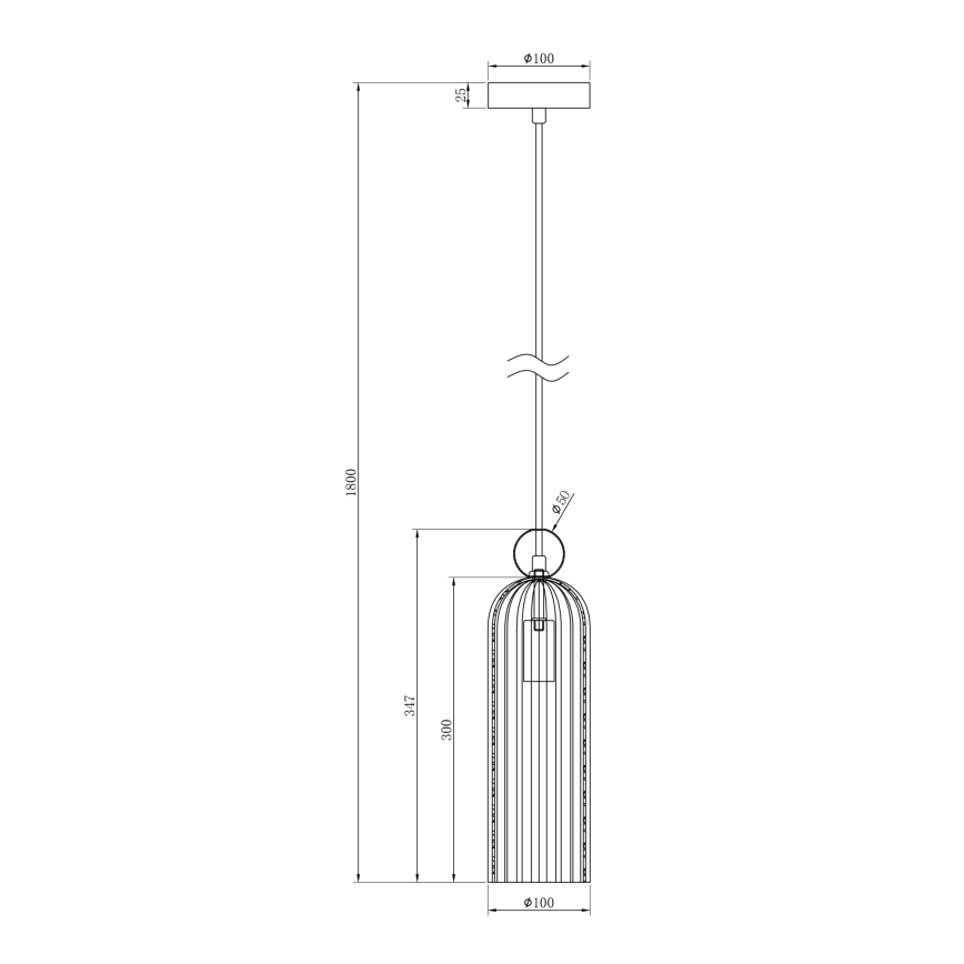 Maytoni MOD302PL-01GR - Luster na sajli ANTIC 1xE14/40W/230V zlatna/siva