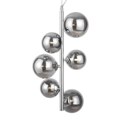 Maytoni MOD545PL-06CH - Luster na sajli DALLAS 6xG9/28W/230V sjajni krom