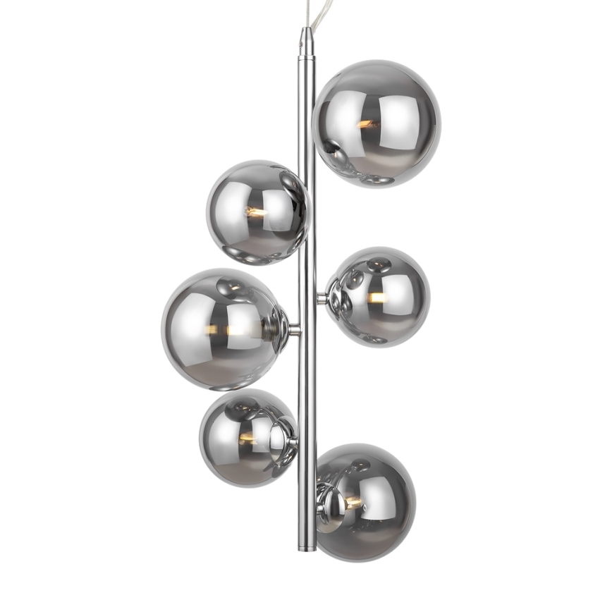 Maytoni MOD545PL-06CH - Luster na sajli DALLAS 6xG9/28W/230V sjajni krom