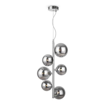 Maytoni MOD545PL-06CH - Luster na sajli DALLAS 6xG9/28W/230V sjajni krom