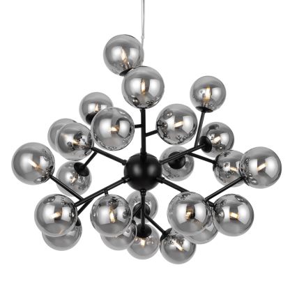 Maytoni MOD545PL-24B - Luster na sajli DALLAS 24xG9/28W/230V crna