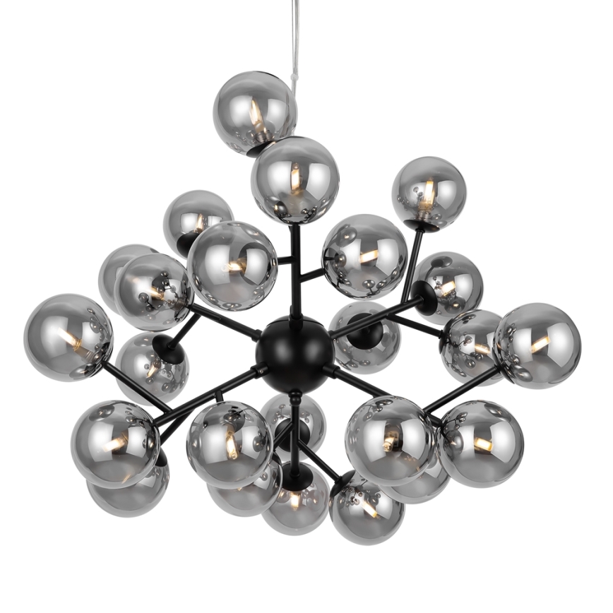 Maytoni MOD545PL-24B - Luster na sajli DALLAS 24xG9/28W/230V crna
