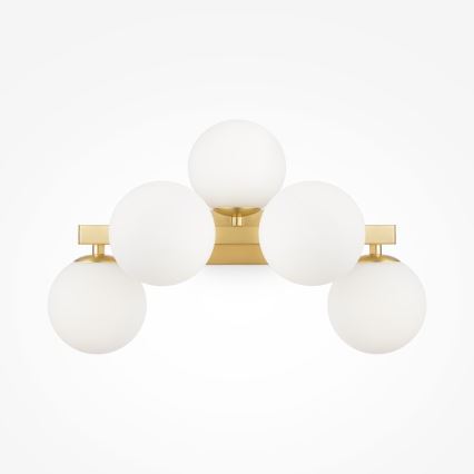 Maytoni MOD547WL-05BS - Zidna svjetiljka DALLAS 5xG9/28W/230V zlatna