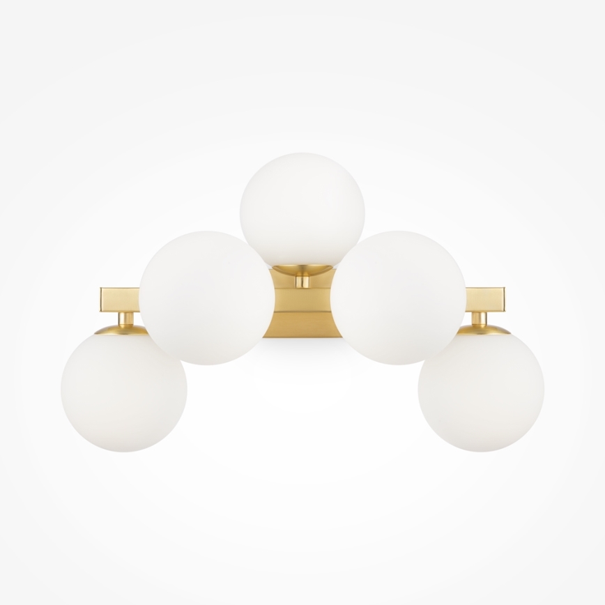 Maytoni MOD547WL-05BS - Zidna svjetiljka DALLAS 5xG9/28W/230V zlatna