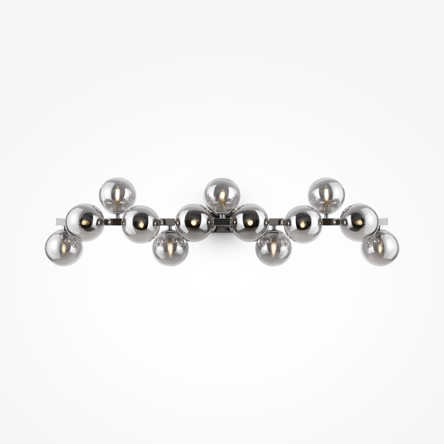 Maytoni MOD547WL-13CH - Zidna svjetiljka DALLAS 13xG9/28W/230V u dimnoj boji