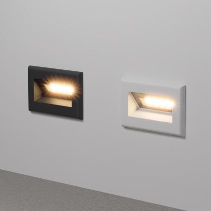 Maytoni O045SL-L3B3K - LED Vanjska ugradbena svjetiljka BOSCA LED/3W/230V 3000K IP65 crna