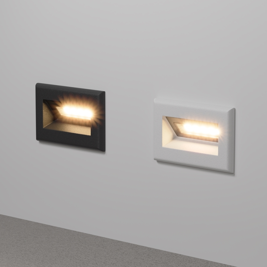 Maytoni O045SL-L3B3K - LED Vanjska ugradbena svjetiljka BOSCA LED/3W/230V 3000K IP65 crna