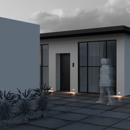 Maytoni O045SL-L3W3K - LED Vanjska ugradbena svjetiljka BOSCA LED/3W/230V 3000K IP65 bijela