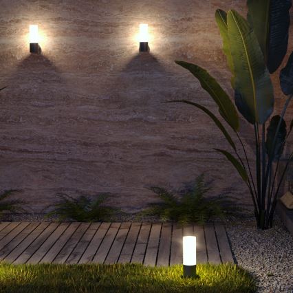 Maytoni O418FL-01GR - Vanjska lampa WILLIS 1xE27/60W/230V 30 cm IP54 antracit