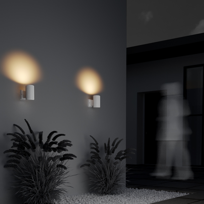 Maytoni O419WL-01W - Vanjsko zidno svjetlo RANDO 1xE27/60W/230V IP54 bijela