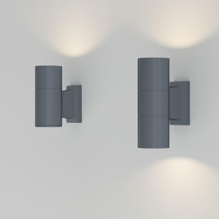 Maytoni O574WL-02GR - Vanjska zidna svjetiljka BOWERY 2xGU10/50W/230V IP54 antracit