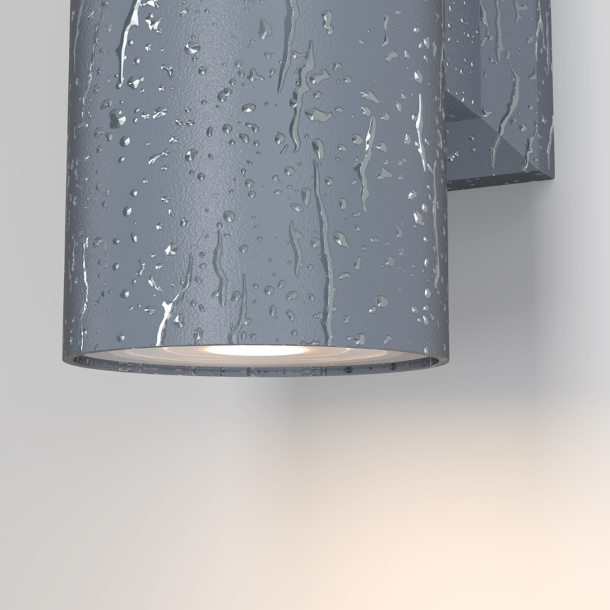 Maytoni O574WL-02GR - Vanjska zidna svjetiljka BOWERY 2xGU10/50W/230V IP54 antracit