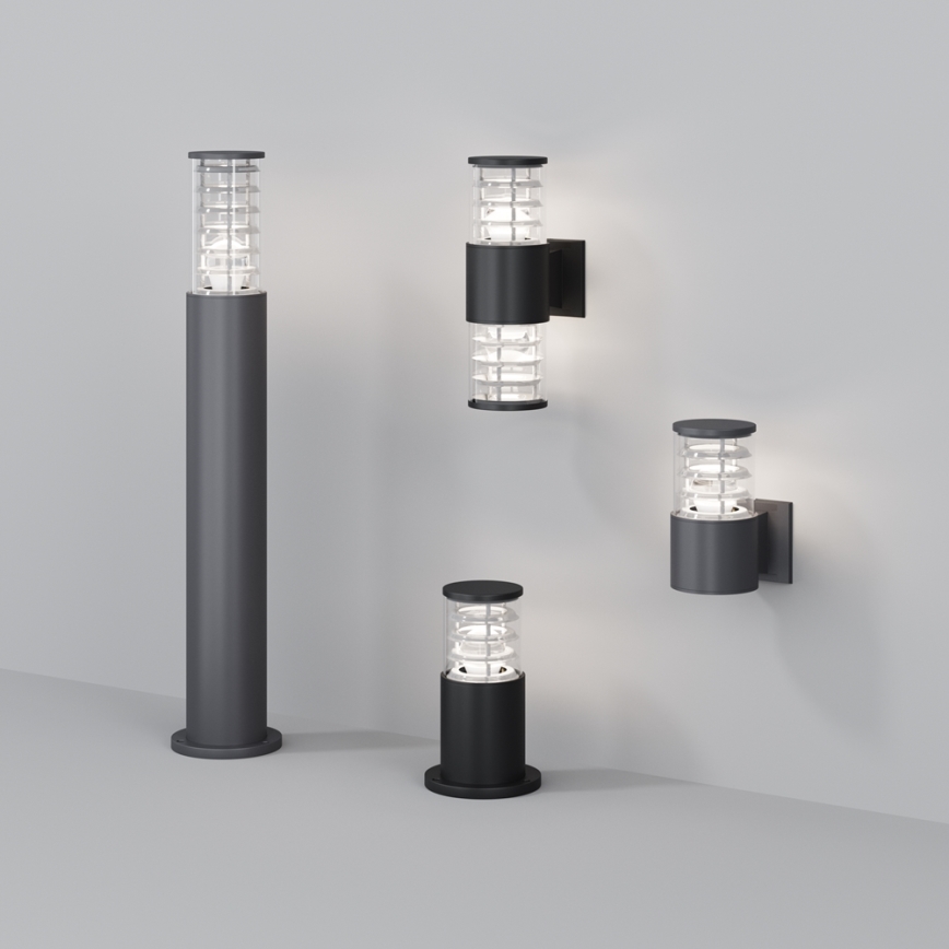 Maytoni O576WL-02GR - Vanjska zidna svjetiljka BRONX 2xE27/60W/230V IP54 antracit