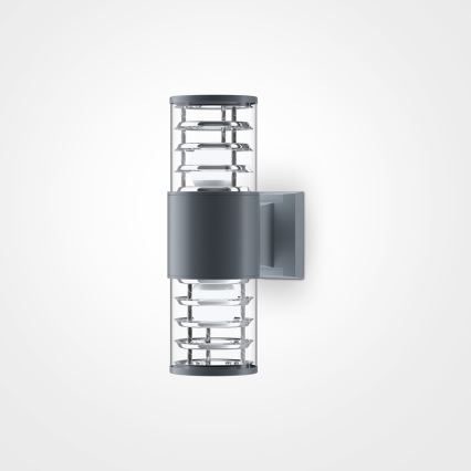 Maytoni O576WL-02GR - Vanjska zidna svjetiljka BRONX 2xE27/60W/230V IP54 antracit