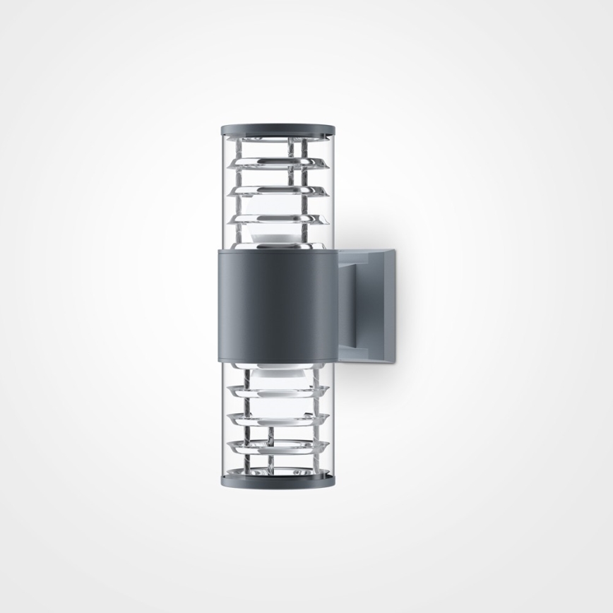 Maytoni O576WL-02GR - Vanjska zidna svjetiljka BRONX 2xE27/60W/230V IP54 antracit