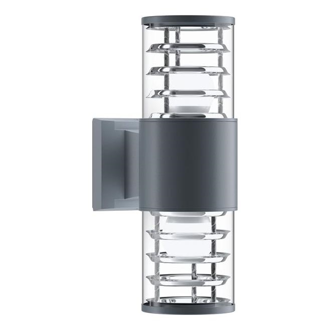 Maytoni O576WL-02GR - Vanjska zidna svjetiljka BRONX 2xE27/60W/230V IP54 antracit