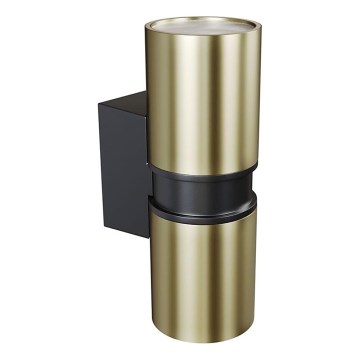 Maytoni O582WL-02BS - Vanjska zidna svjetiljka BOWERY 2xGU10/50W/230V IP54 mesing