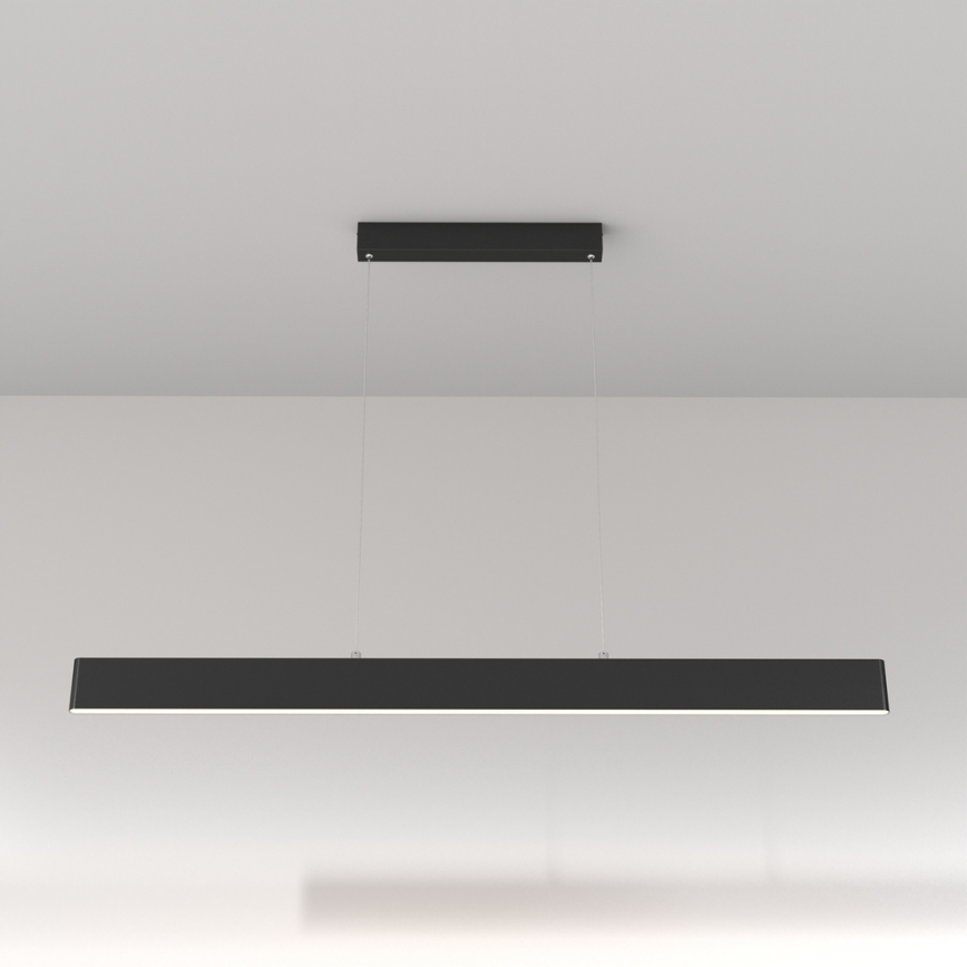 Maytoni P010PL-L30B4K - LED Luster na sajli STEP LED/30W/230V 4000K 118,5 cm crna