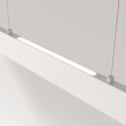 Maytoni P010PL-L30W4K - LED Luster na sajli STEP LED/30W/230V 4000K 118,5 cm bijela