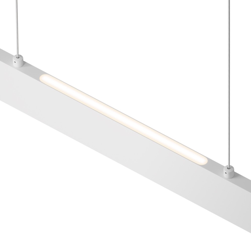 Maytoni P010PL-L30W4K - LED Luster na sajli STEP LED/30W/230V 4000K 118,5 cm bijela