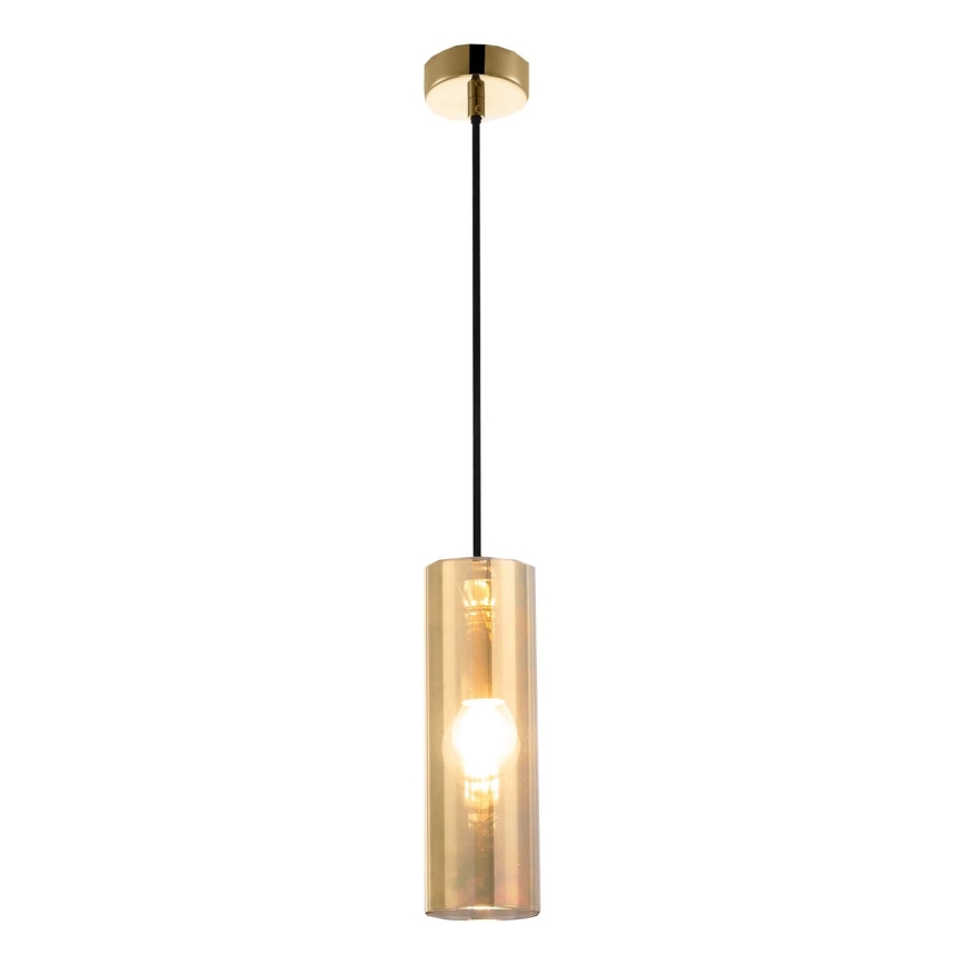 Maytoni P011PL-01G - Luster na sajli GIOIA 1xE14/40W/230V zlatna