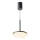 Maytoni P076PL-L12W3K-B - LED Luster na sajli PLATO LED/12W/230V 3000K crna