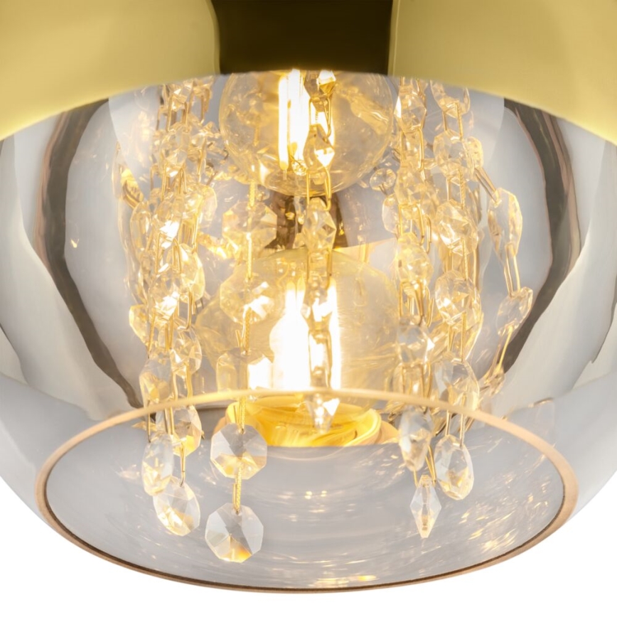 Maytoni P140-PL-110-1-G - Luster na sajli FERMI 1xE27/60W/230V zlatna