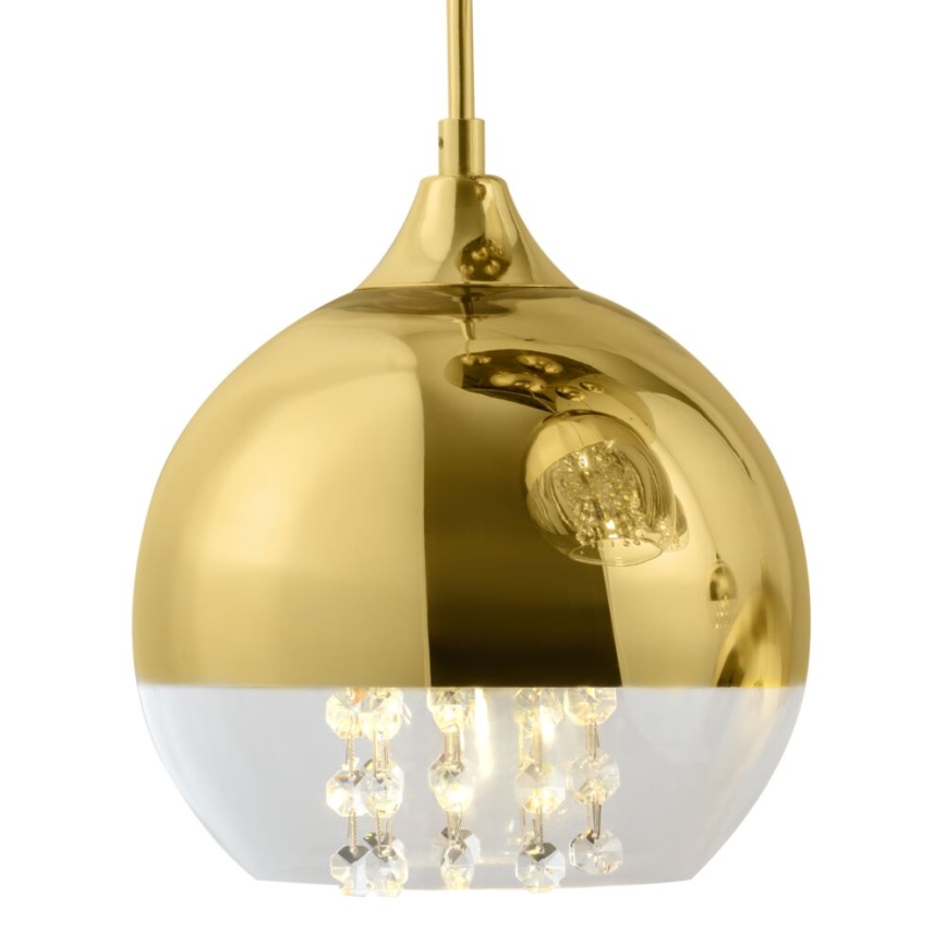 Maytoni P140-PL-170-5-G - Luster na sajli FERMI 5xE27/60W/230V zlatna