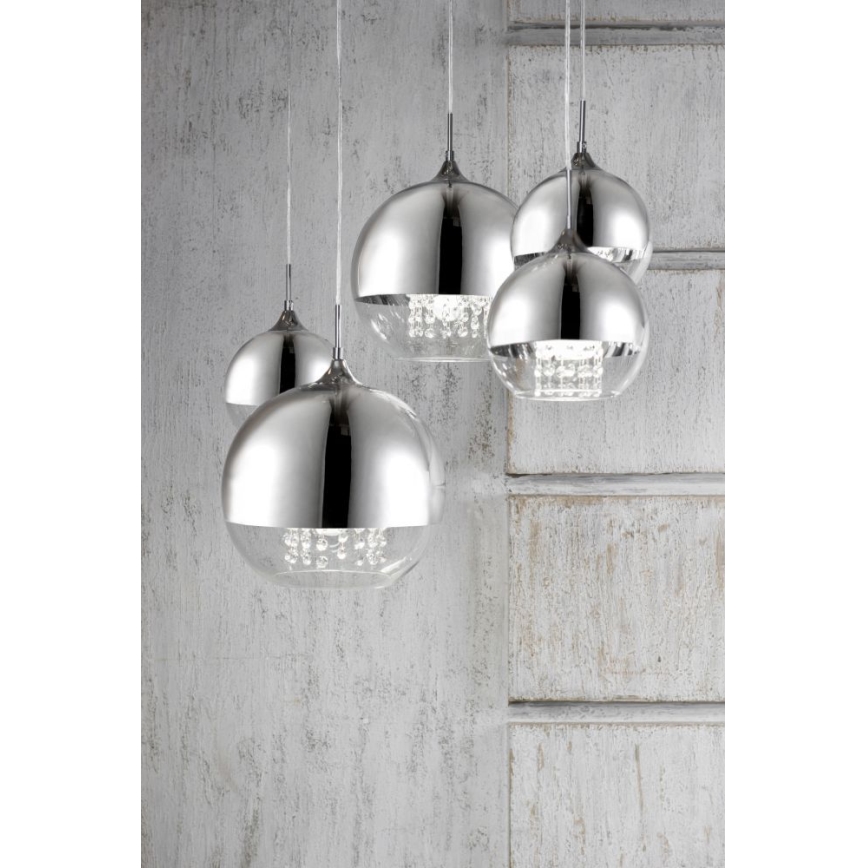 Maytoni P140-PL-170-5-N - Luster na sajli FERMI 5xE27/60W/230V sjajni krom