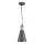 Maytoni P359-PL-140-C - Luster na sajli BICONES 1xE27/60W/230V pr. 14 cm siva/bež