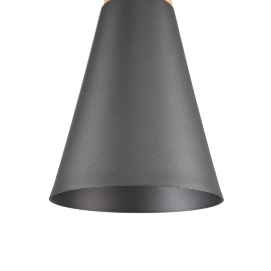 Maytoni P359-PL-140-C - Luster na sajli BICONES 1xE27/60W/230V pr. 14 cm siva/bež