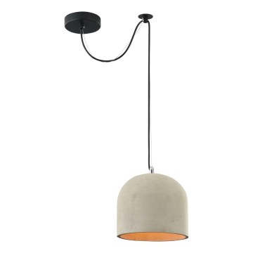 Maytoni T451-PL-01-GR - Luster na sajli BRONI 1xE27/60W/230V pr. 20 cm siva