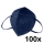Media Sanex Zaštitna maska FFP2 NR / KN95 Dark blue 100 kom