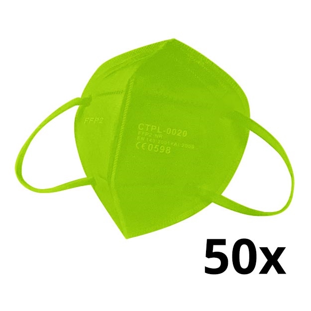 Media Sanex Zaštitna maska FFP2 NR / KN95 Green 50 kom