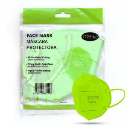 Media Sanex Zaštitna maska FFP2 NR / KN95 Green 50 kom