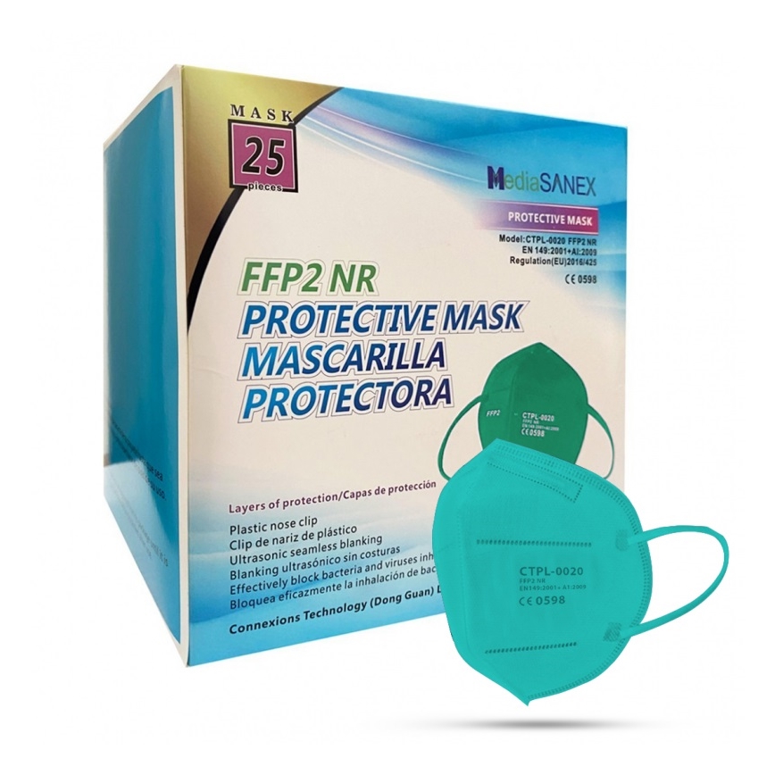 Media Sanex Zaštitna maska FFP2 NR / KN95 mentol 100kom