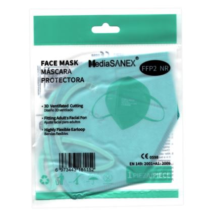 Media Sanex Zaštitna maska FFP2 NR / KN95 mentol 100kom