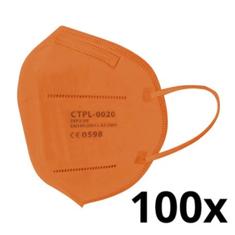 Media Sanex Zaštitna maska FFP2 NR Orange 100kom