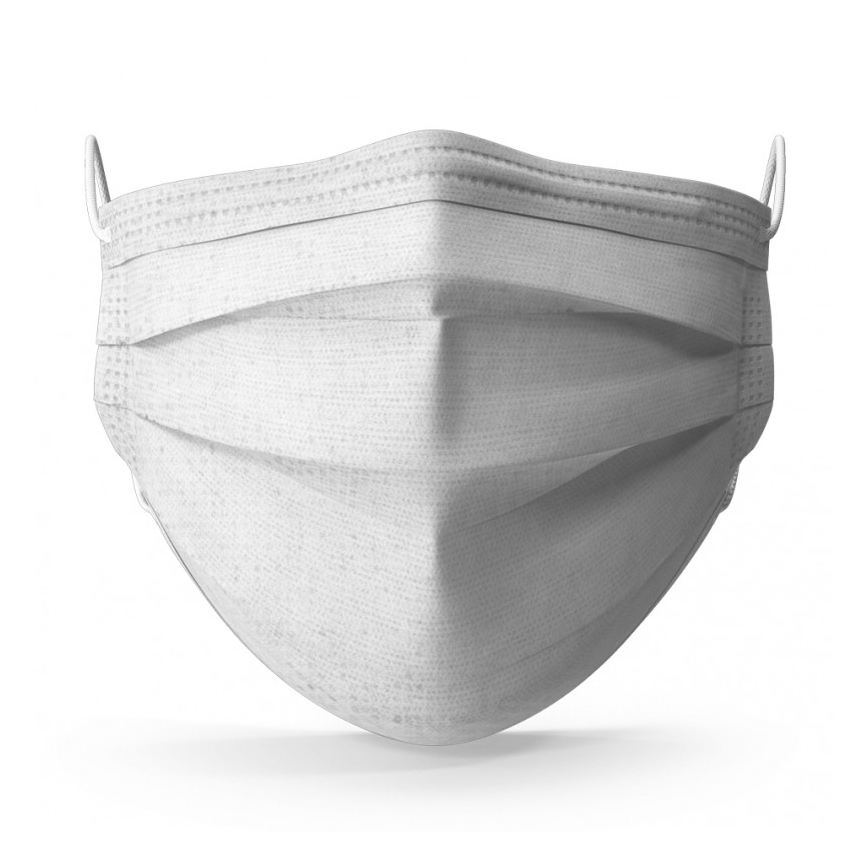 Mediroc - Zaštitna maska / maska za lice MEDICAL 3 sloja, BFE98%