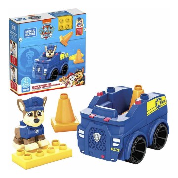Mega Bloks - Dječji set Psići u ophodnji Chaseov automobil