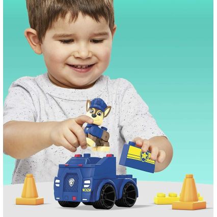 Mega Bloks - Dječji set Psići u ophodnji Chaseov automobil