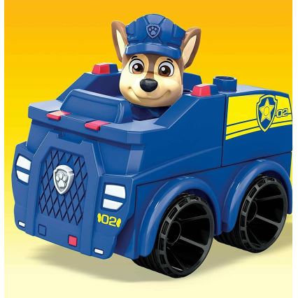 Mega Bloks - Dječji set Psići u ophodnji Chaseov automobil